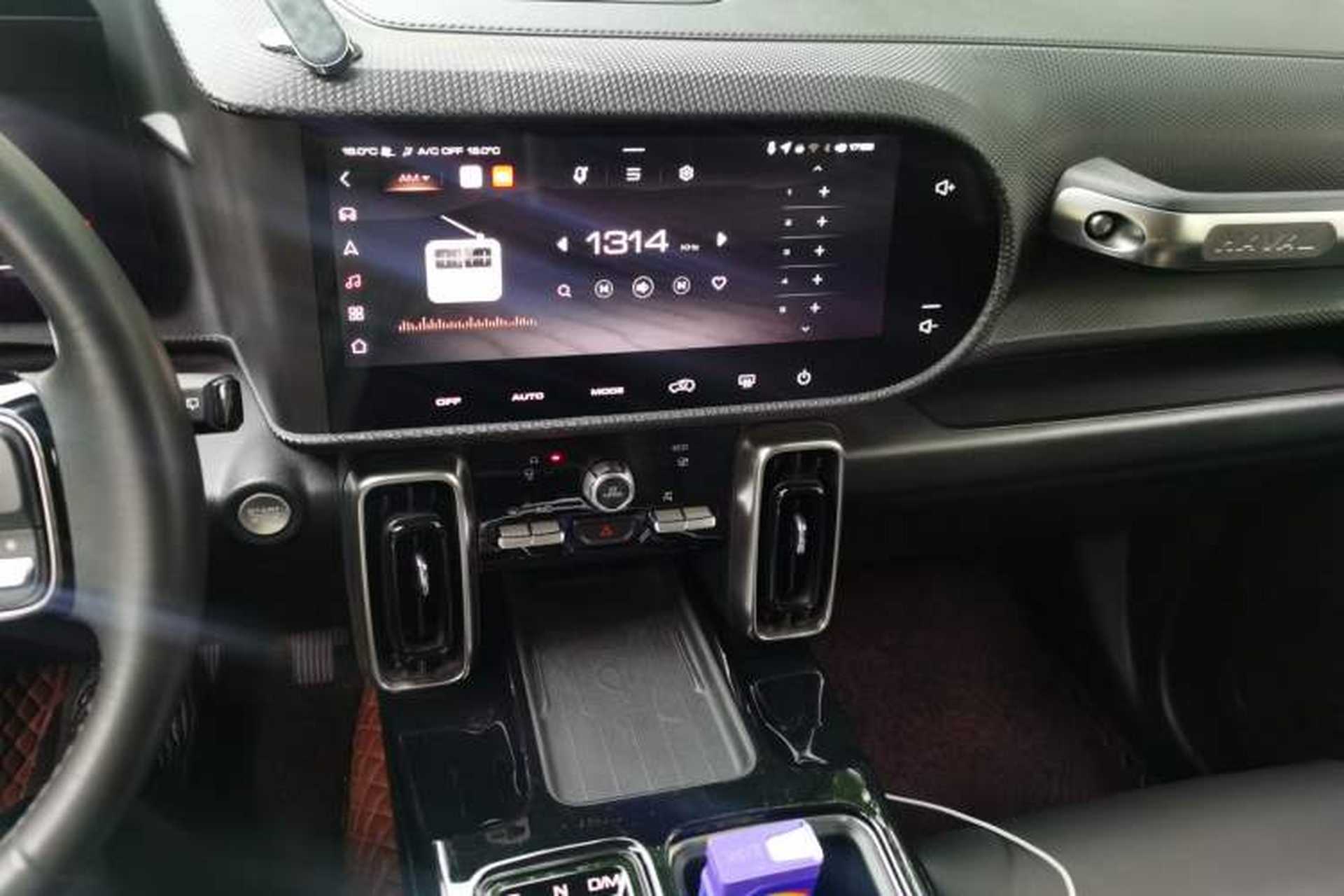 Used Haval DARGO 2021 1.5T DCT Two-Wheel Drive Border Collie Edition Audio And AC Panel