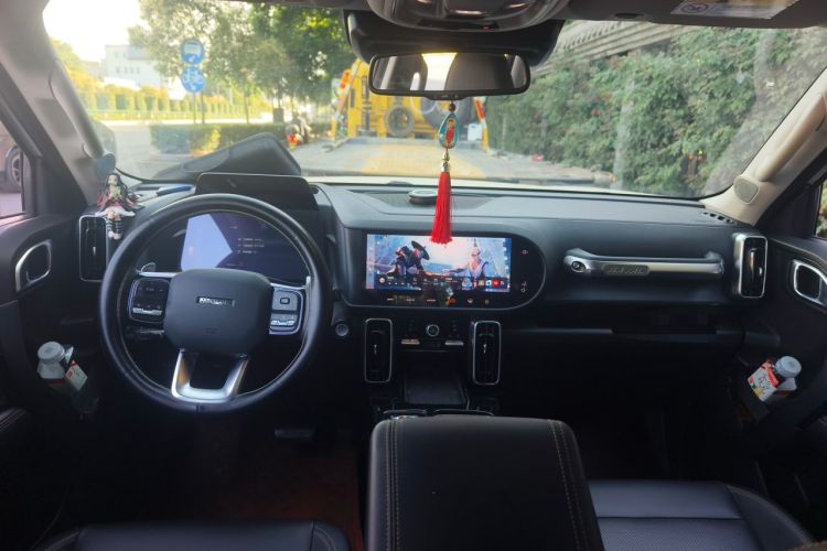 Used Haval DARGO 2021 Revised Version 2.0T DCT Four-Wheel Drive "Hao Tian Que" Edition Center Console