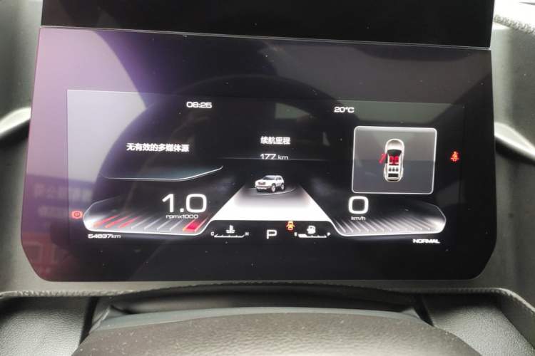 Used Haval DARGO 2021 1.5T DCT Two-Wheel Drive Labrador Edition Instrument Cluster