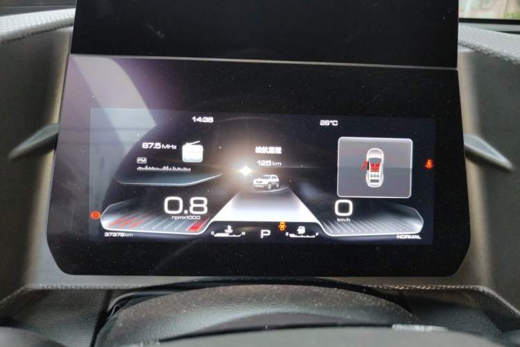 Used Haval DARGO 2021 1.5T DCT Two-Wheel Drive Husky Edition Instrument Cluster