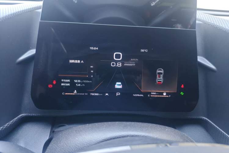 Used Haval DARGO 2021 1.5T DCT Two-Wheel Drive Border Collie - Wangcai Edition Instrument Cluster