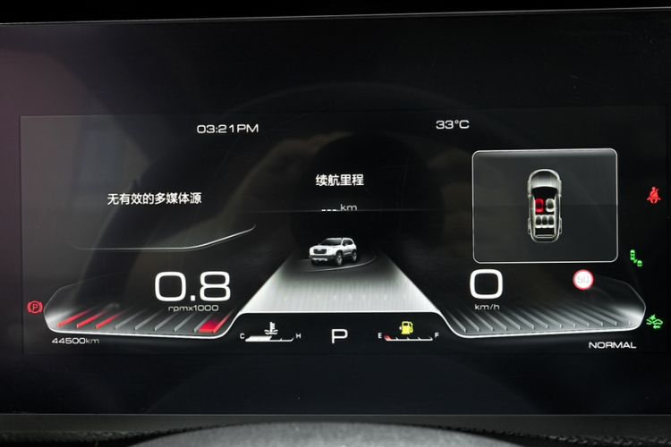 Used Haval DARGO 2021 2.0T DCT All-Wheel-Drive "Hao Tian Quan" Edition Odometer Close Up