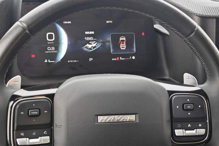 Used Haval DARGO 2021 1.5T DCT Two-Wheel Drive Labrador Edition Odometer Close Up