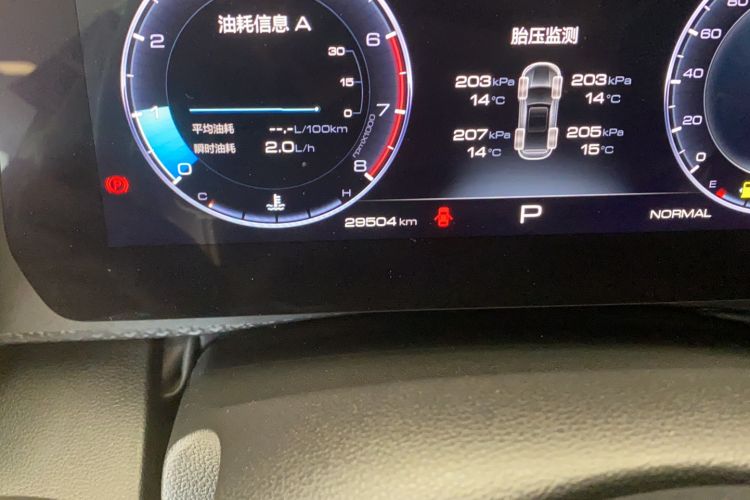 Used Haval DARGO 2021 1.5T DCT Two-Wheel Drive Border Collie Edition Odometer Close Up