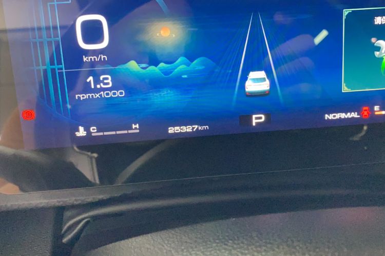 Used Haval DARGO 2021 Revised Version 1.5T DCT Two-Wheel Drive "Mǎquǎn" Edition Odometer Close Up