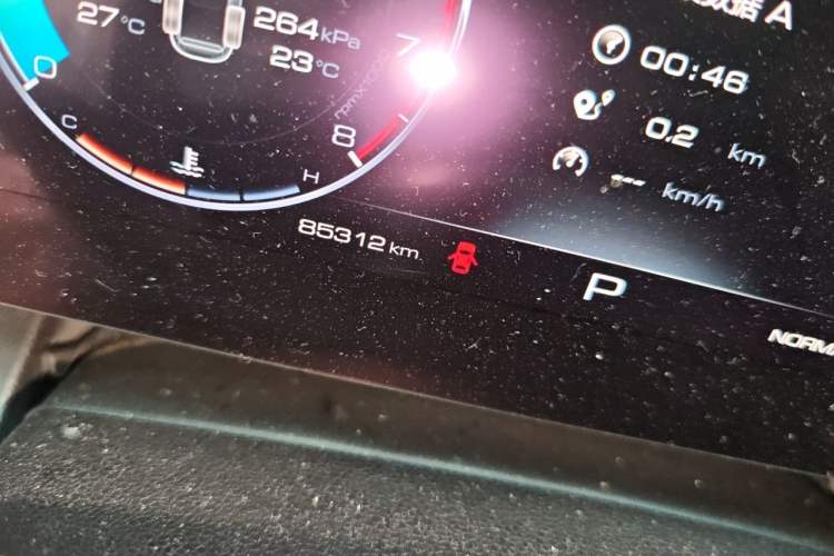 Used Haval DARGO 2021 1.5T DCT Two-Wheel Drive Border Collie Edition Odometer Close Up