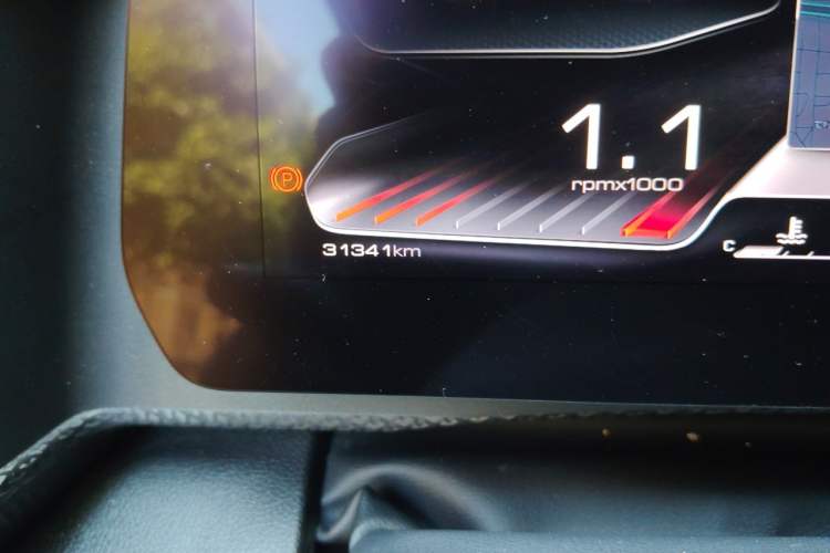Used Haval DARGO 2021 1.5T DCT Two-Wheel Drive Border Collie - Wangcai Edition Odometer Close Up