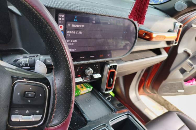 Used Haval DARGO 2021 1.5T DCT Two-Wheel Drive Border Collie Edition Audio And AC Panel