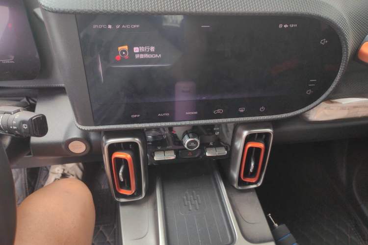 Used Haval DARGO 2021 1.5T DCT Two-Wheel Drive Labrador Edition Audio And AC Panel