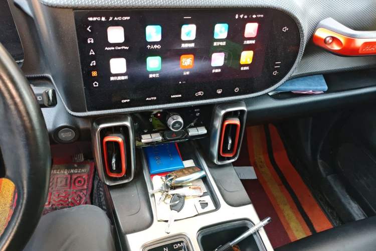 Used Haval DARGO 2021 1.5T DCT Two-Wheel Drive Labrador Edition Audio And AC Panel