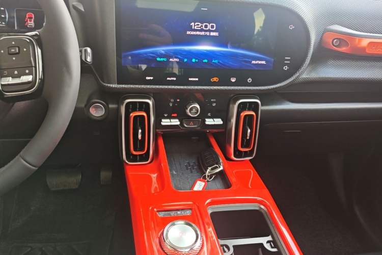 Used Haval DARGO 2021 1.5T DCT Two-Wheel Drive Labrador Edition Audio And AC Panel