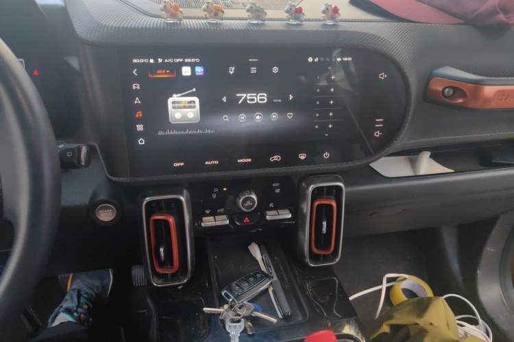 Used Haval DARGO 2021 1.5T DCT Two-Wheel Drive Border Collie Edition Audio And AC Panel