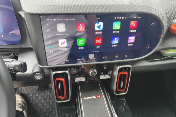 Used Haval DARGO 2021 1.5T DCT Two-Wheel Drive "Mǎquǎn" Edition Audio And AC Panel