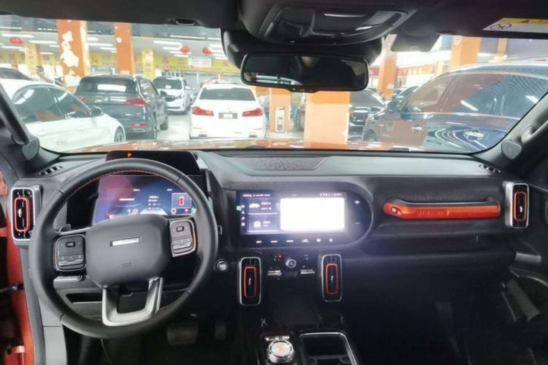 Used Haval DARGO 2021 1.5T DCT Two-Wheel Drive "Mǎquǎn" Edition Center Console