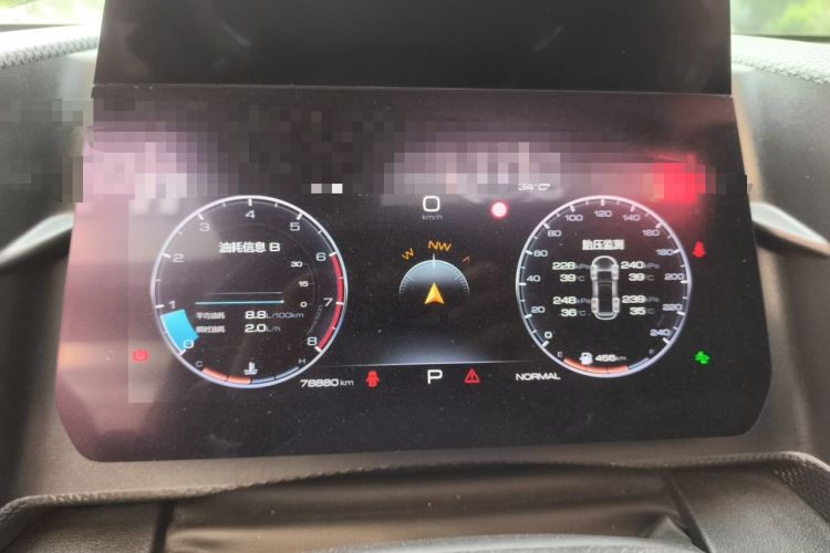 Used Haval DARGO 2021 1.5T DCT Two-Wheel Drive Border Collie Edition Instrument Cluster