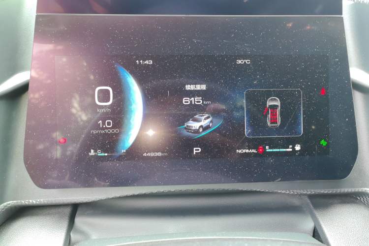 Used Haval DARGO 2021 1.5T DCT Two-Wheel Drive Border Collie Edition Instrument Cluster