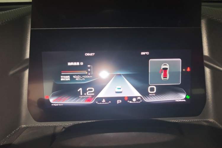 Used Haval DARGO 2021 1.5T DCT Two-Wheel Drive Border Collie Edition Instrument Cluster