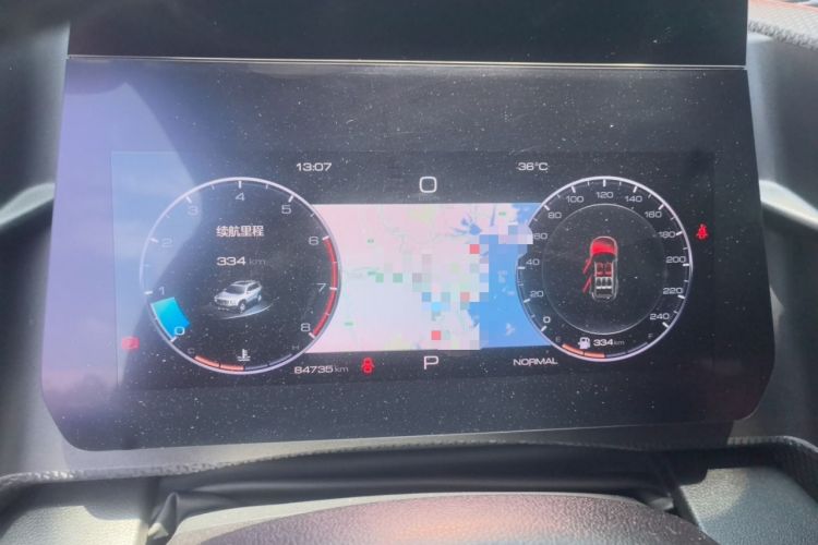Used Haval DARGO 2021 1.5T DCT Two-Wheel Drive Husky Edition Instrument Cluster