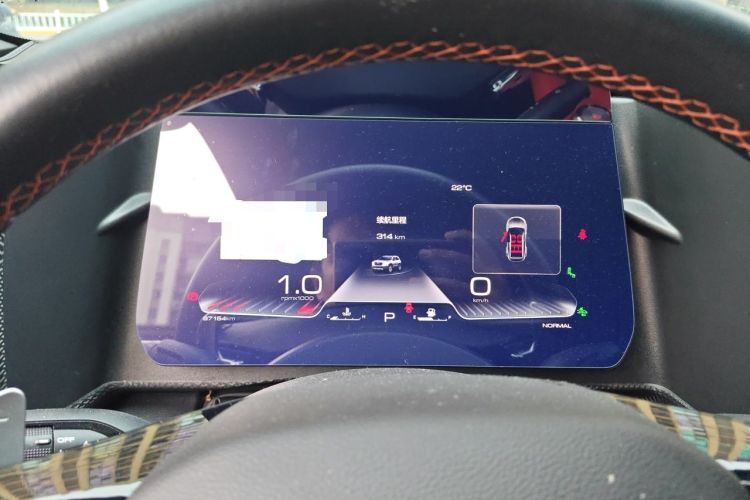 Used Haval DARGO 2021 1.5T DCT Two-Wheel Drive "Wangcai" Edition Instrument Cluster
