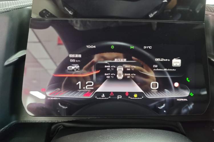 Used Haval DARGO 2021 Revised Version 1.5T DCT Two-Wheel Drive "Mǎquǎn" Edition Instrument Cluster