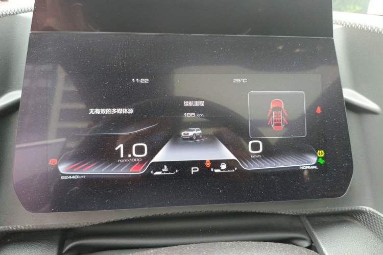 Used Haval DARGO 2021 1.5T DCT Two-Wheel Drive "Mǎquǎn" Edition Instrument Cluster