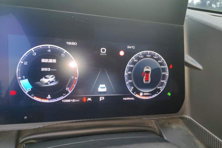 Used Haval DARGO 2021 1.5T DCT Two-Wheel Drive Border Collie Edition Instrument Cluster