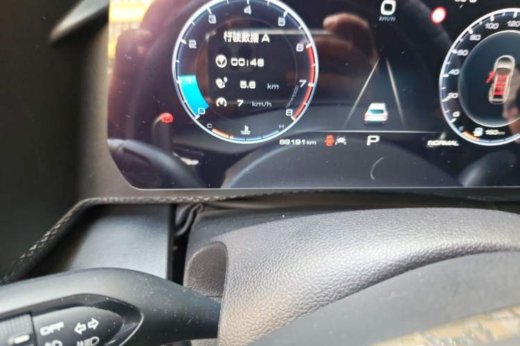 Used Haval DARGO 2021 1.5T DCT Two-Wheel Drive Border Collie Edition Odometer Close Up