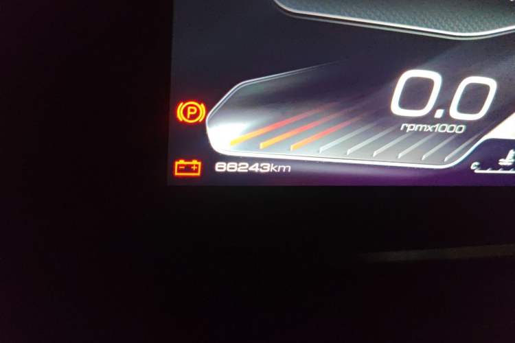 Used Haval DARGO 2021 2.0T DCT Two-Wheel Drive Chinese Mastiff Edition Odometer Close Up