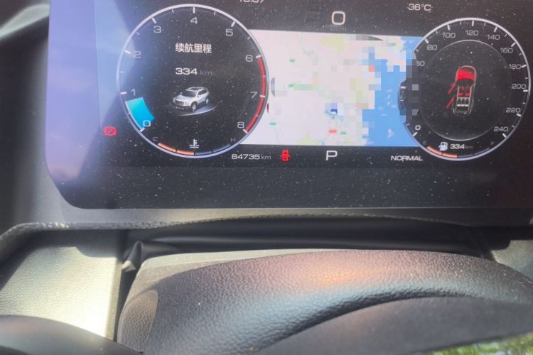 Used Haval DARGO 2021 1.5T DCT Two-Wheel Drive Husky Edition Odometer Close Up