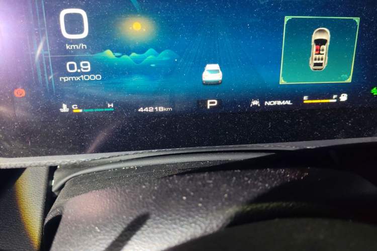 Used Haval DARGO 2021 1.5T DCT Two-Wheel Drive Border Collie Edition Odometer Close Up