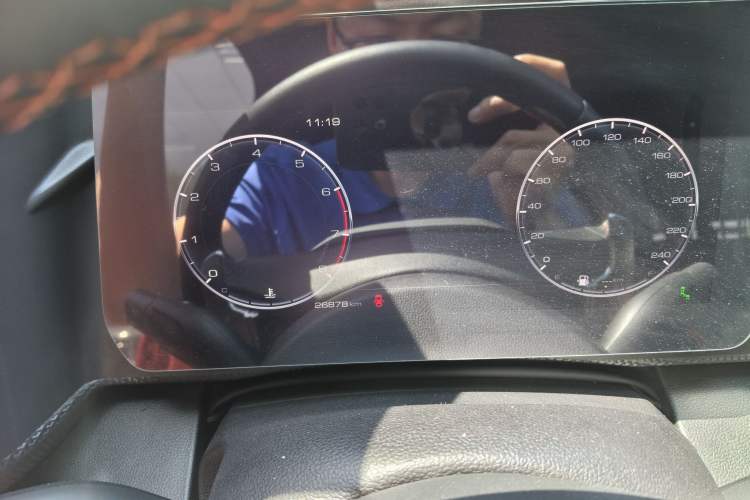 Used Haval DARGO 2021 1.5T DCT Two-Wheel Drive "Mǎquǎn" Edition Odometer Close Up