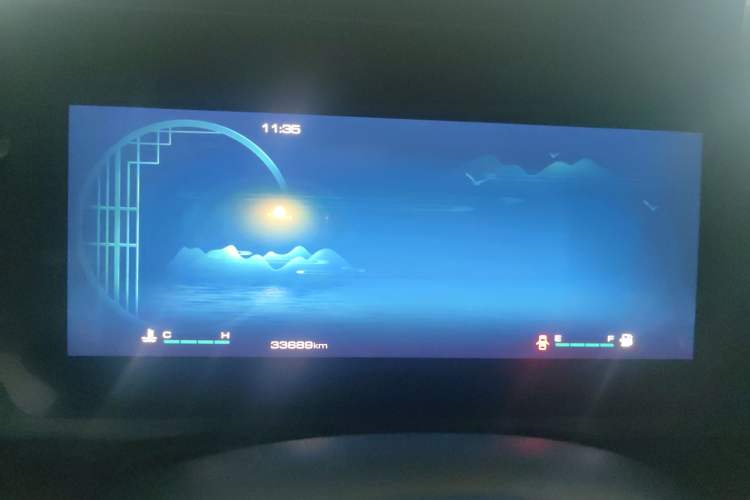 Used Haval DARGO 2021 2.0T DCT Two-Wheel Drive Chinese Mastiff Edition Odometer Close Up
