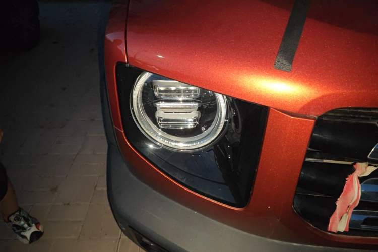 Used Haval DARGO 2021 2.0T DCT Two-Wheel Drive Chinese Mastiff Edition Right Front Headlight