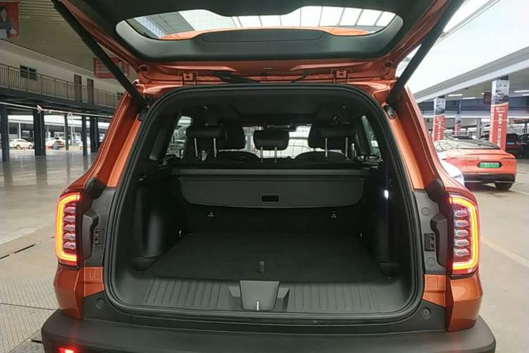 Used Haval DARGO 2021 2.0T DCT 4x4 Chinese Rural Dog Edition Trunk