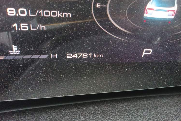 Used Haval DARGO 2021 1.5T DCT Two-Wheel Drive Border Collie Edition Odometer Close Up
