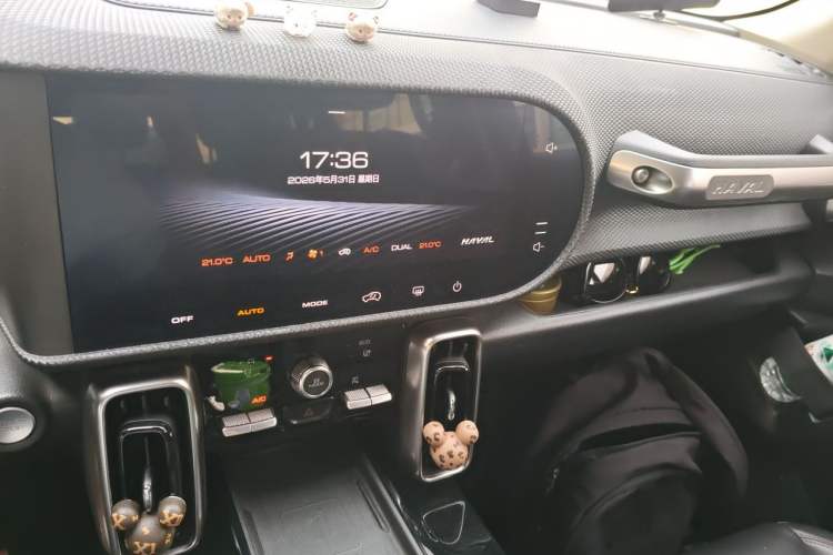 Used Haval DARGO 2021 1.5T DCT Two-Wheel Drive Border Collie Edition Audio And AC Panel