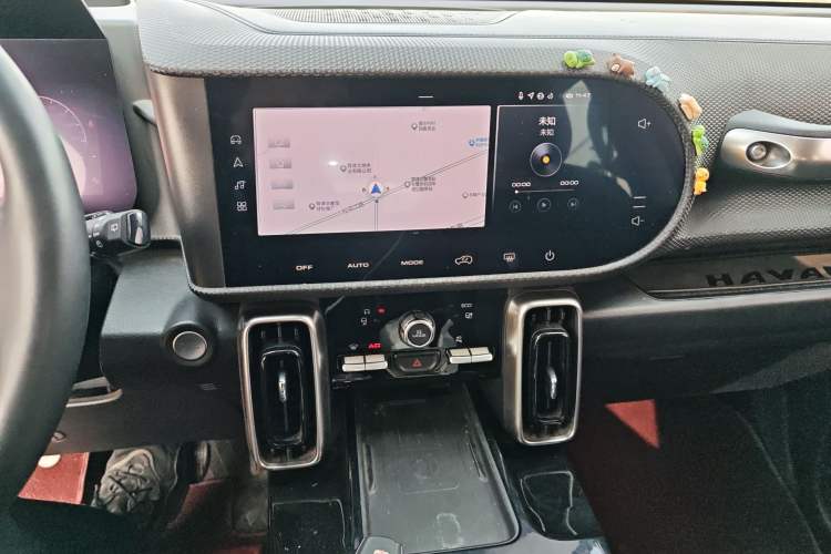 Used Haval DARGO 2021 1.5T DCT Two-Wheel Drive Border Collie Edition Audio And AC Panel