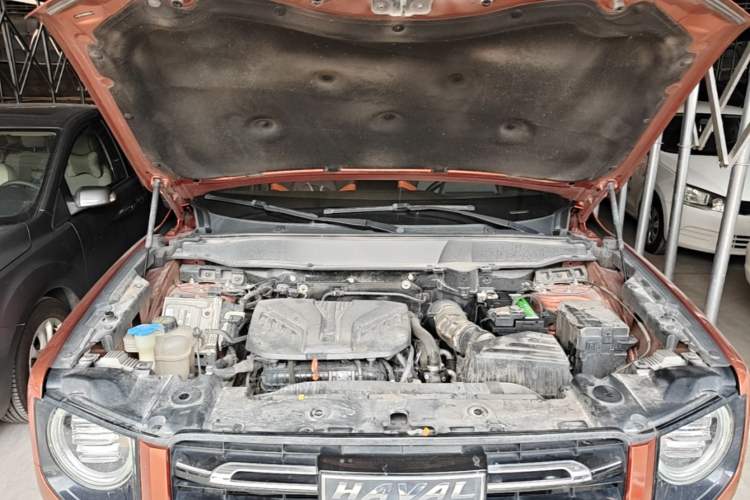 Used Haval DARGO 2021 2.0T DCT Two-Wheel Drive Chinese Mastiff Edition Engine Bay