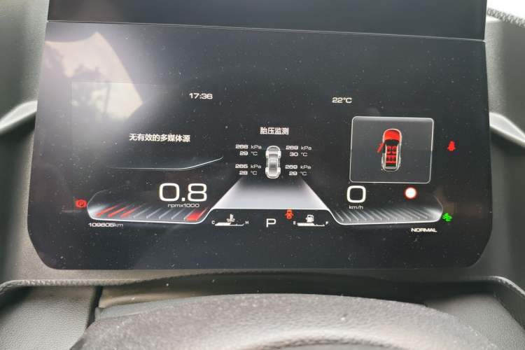 Used Haval DARGO 2021 1.5T DCT Two-Wheel Drive Border Collie Edition Instrument Cluster