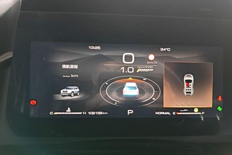 Used Haval DARGO 2021 2.0T DCT Two-Wheel Drive Chinese Mastiff Edition Instrument Cluster