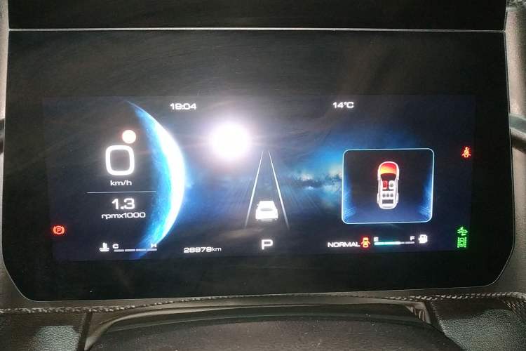 Used Haval DARGO 2021 2.0T DCT All-Wheel-Drive "Hao Tian Quan" Edition Instrument Cluster