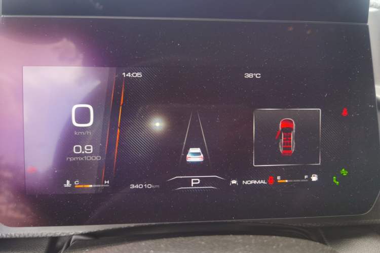 Used Haval DARGO 2021 2.0T DCT All-Wheel-Drive "Hao Tian Quan" Edition Instrument Cluster