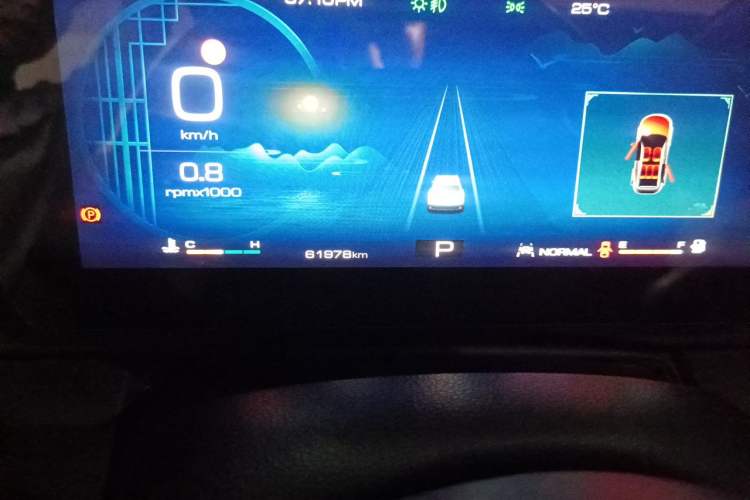 Used Haval DARGO 2021 1.5T DCT Two-Wheel Drive Border Collie - Wangcai Edition Odometer Close Up