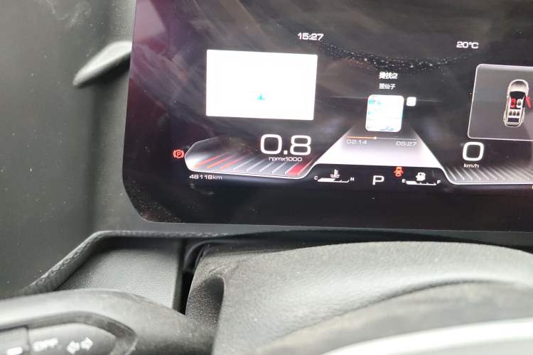 Used Haval DARGO 2021 Revised Version 2.0T DCT Four-Wheel Drive "Hao Tian Que" Edition Odometer Close Up