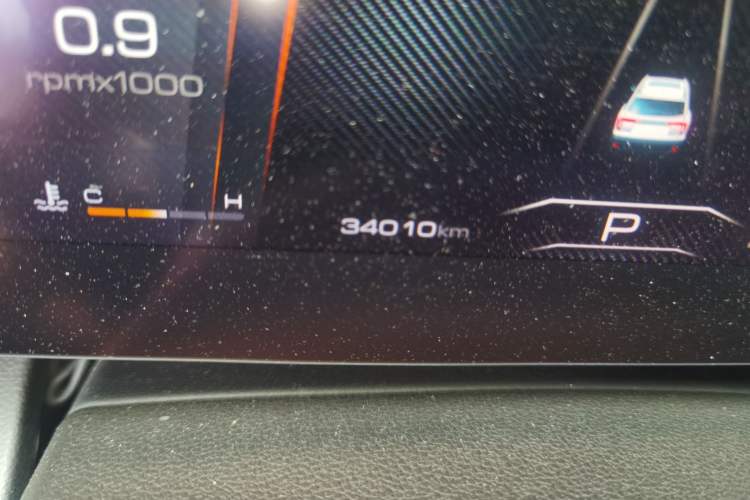 Used Haval DARGO 2021 2.0T DCT All-Wheel-Drive "Hao Tian Quan" Edition Odometer Close Up