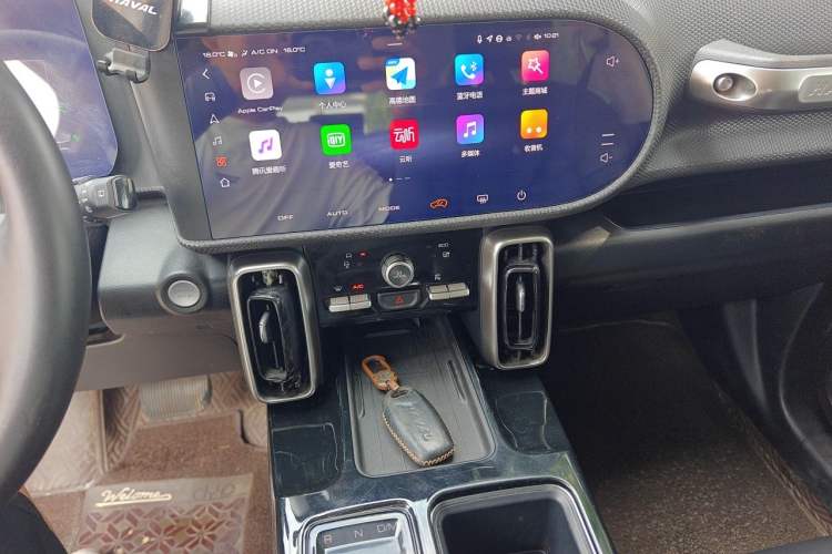 Used Haval DARGO 2021 1.5T DCT Two-Wheel Drive "Mǎquǎn" Edition Audio And AC Panel
