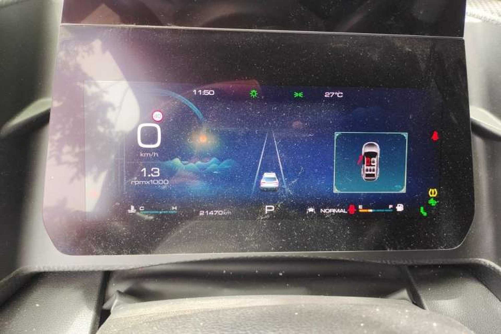 Used Haval DARGO 2021 Revised Version 2.0T DCT Four-Wheel Drive "Hao Tian Que" Edition Instrument Cluster