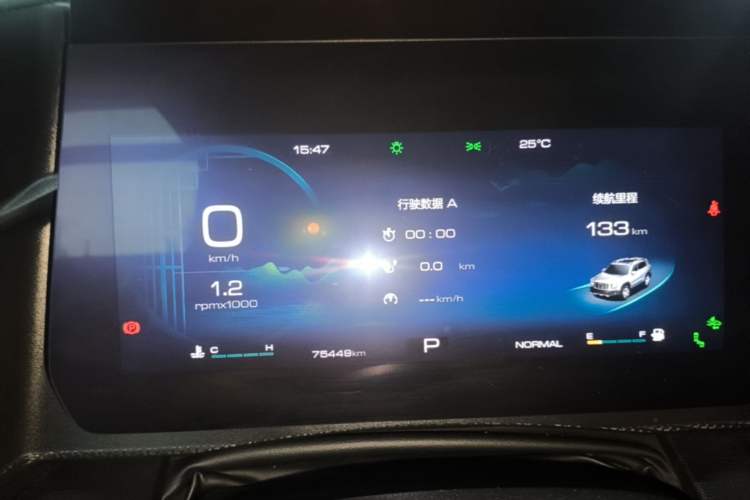 Used Haval DARGO 2021 Revised Version 1.5T DCT Two-Wheel Drive "Mǎquǎn" Edition Instrument Cluster