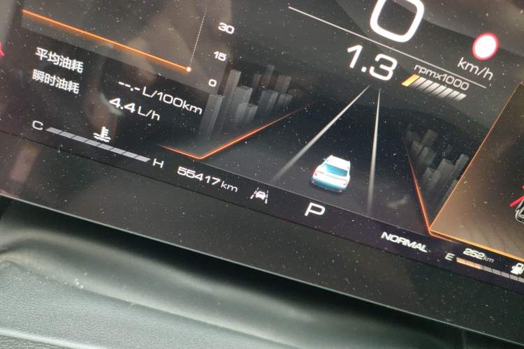Used Haval DARGO 2021 2.0T DCT All-Wheel-Drive "Hao Tian Quan" Edition Odometer Close Up