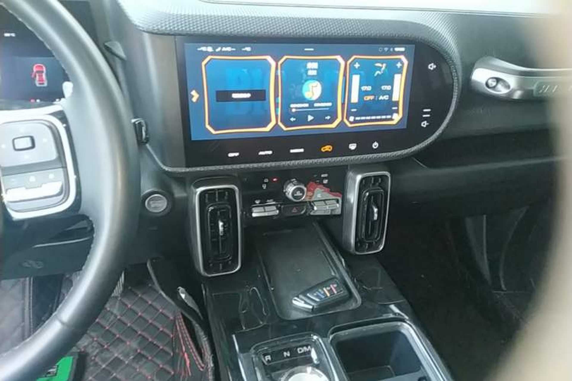 Used Haval DARGO 2021 1.5T DCT Two-Wheel Drive Border Collie Edition Audio And AC Panel